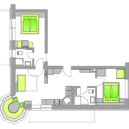 Haus Bellevue Apartmán Längenfeld